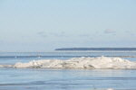 Eisberge am Haff