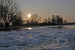 Winterabend in Mönkebude